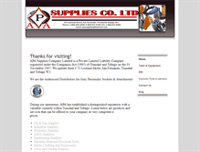 Tablet Screenshot of apasuppliescoltd.com